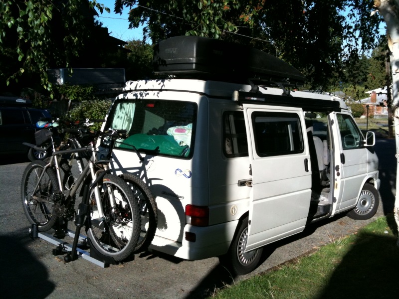 Thule's T2 on our Eurovan